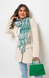 Printed Wrap Scarf