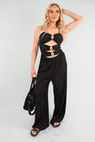 Cut Out Sleeveless Bodysuit