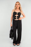 Cut Out Sleeveless Bodysuit