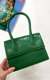 Croc Print Handbag