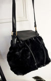 Faux Fur Shoulder Bag