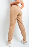 High Waisted Drawstring Trouser with Pockets