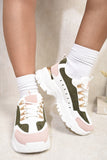 Lace Up Chunky Trainers