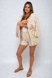 Open Front Crochet Cardigan