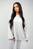Oversized Long Sleeve Sweatshirt Top