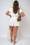 Drawstring Knitted Summer Shorts