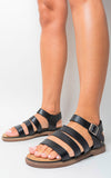 Strappy Flat Sandals