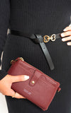 Small Multifunctional Leather Shoulder Bag