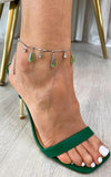 Diamante Drop Anklet