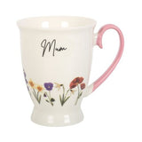 Mum Wildflower Pedestal Mug-0