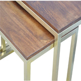 Chunky Gold Table Set of 3-3