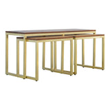 Chunky Gold Table Set of 3-7