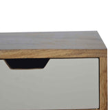 White Drawer Writing Desk-3