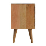 Lille 2 Drawer Bedside-8