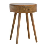 Nordic Circular Shaped Bedside-1