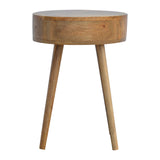 Nordic Circular Shaped Bedside-5