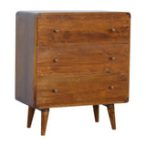 Curved Chestnut Chest-1