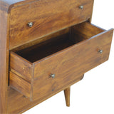 Curved Chestnut Chest-5