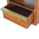 Gold Bar Chestnut Bedside-2