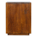 Gold Bar Chestnut Bedside-5