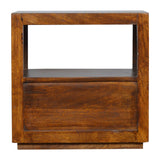 Gold Bar Chestnut Bedside-6