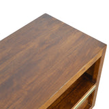 Gold Bar Chestnut TV Unit-5