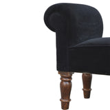 Black Velvet Bench-3