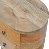 Rounded Bedside Table-4