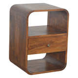 Chestnut Curved Edge Bedside-3