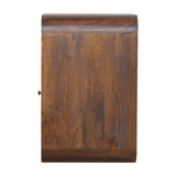 Chestnut Curved Edge Bedside-7